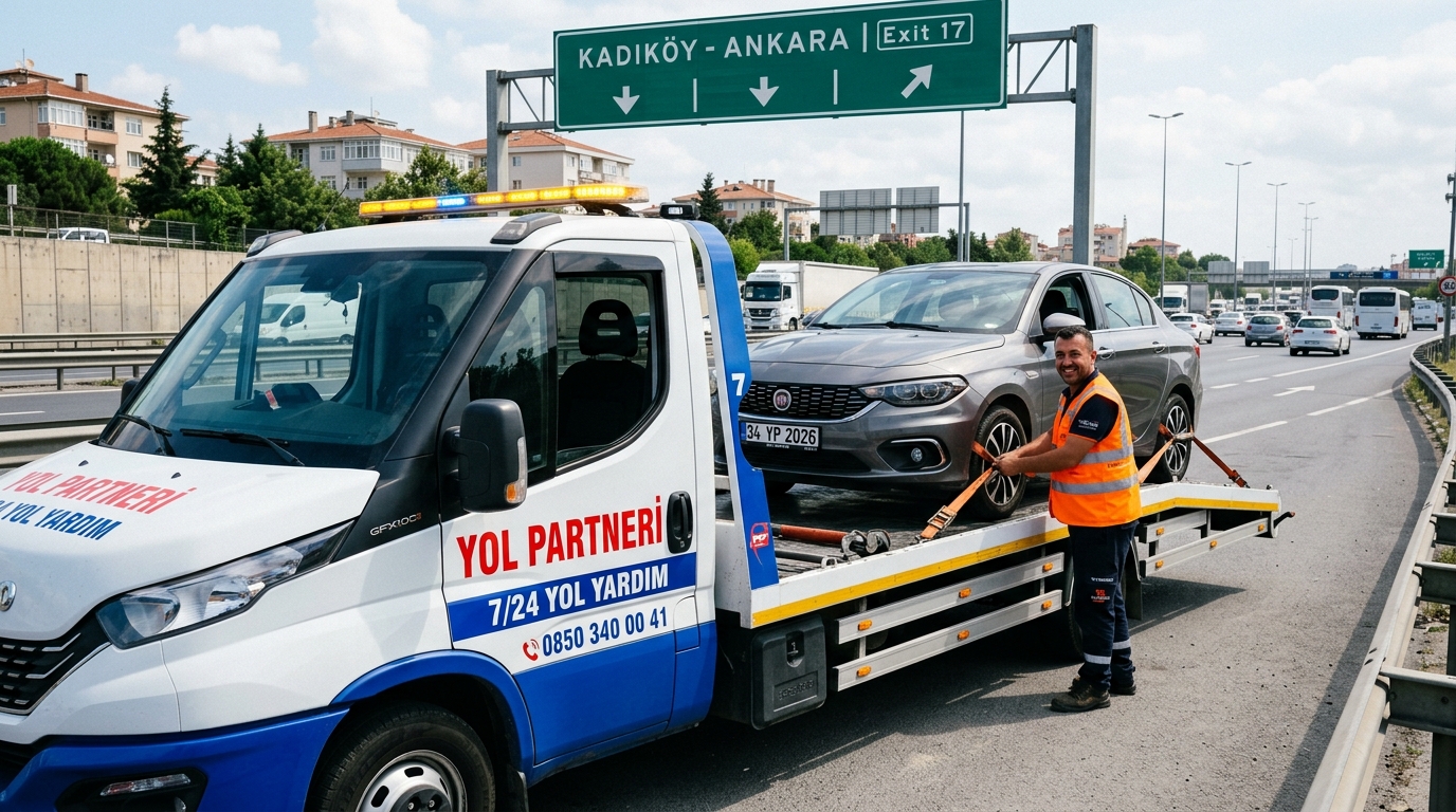 81 İlde 7/24 Çekici Hizmeti