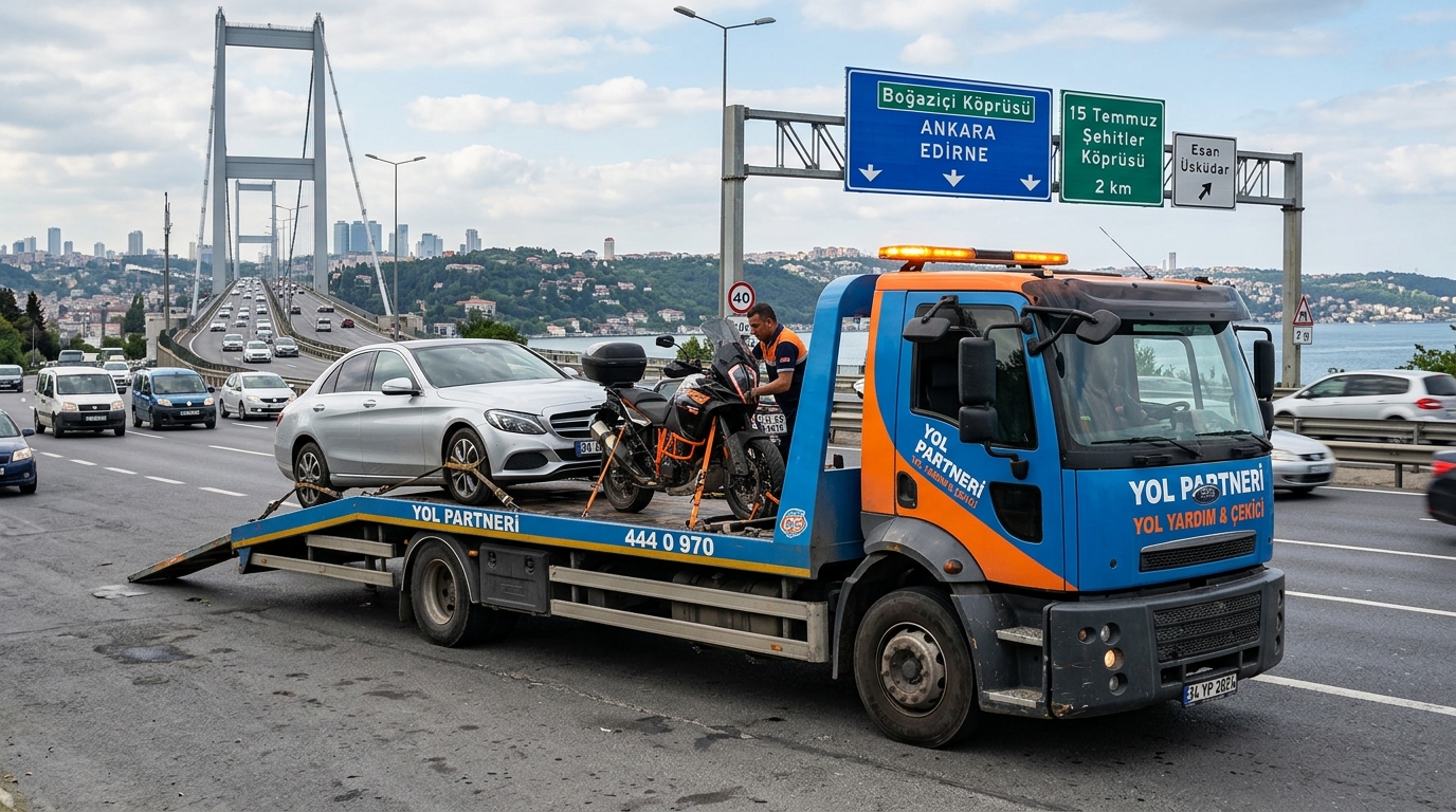 Binek ve Motosiklet Çekici